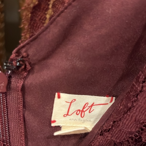 Loft by Ann Taylor women’s lace dress - Picture 2 of 9